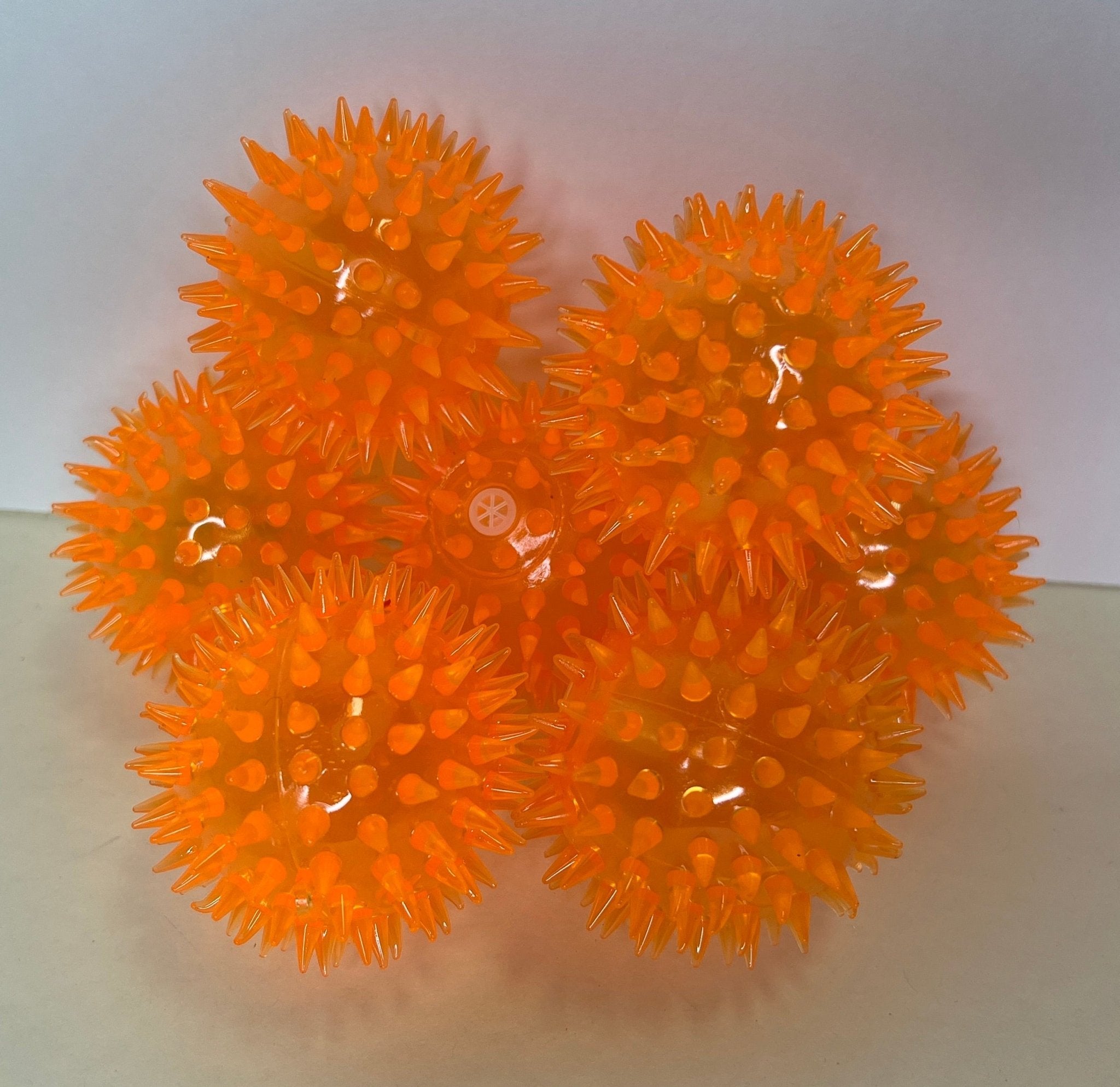 30% OFF!  2.5" Spiky Ball Squeakers, 3 Colors CHEAPER THAN AMAZON