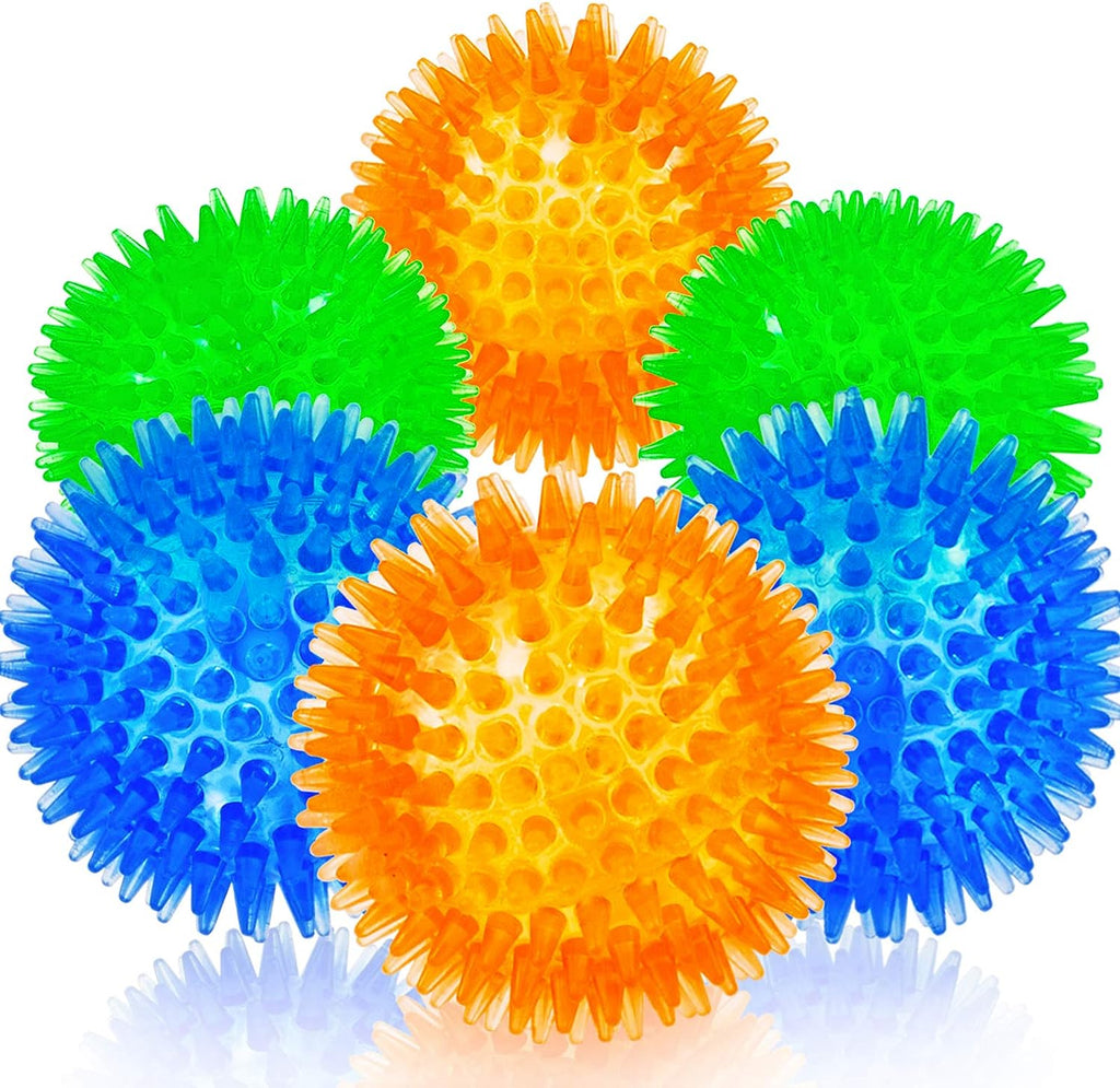 30% OFF!  2.5" Spiky Ball Squeakers, 3 Colors CHEAPER THAN AMAZON