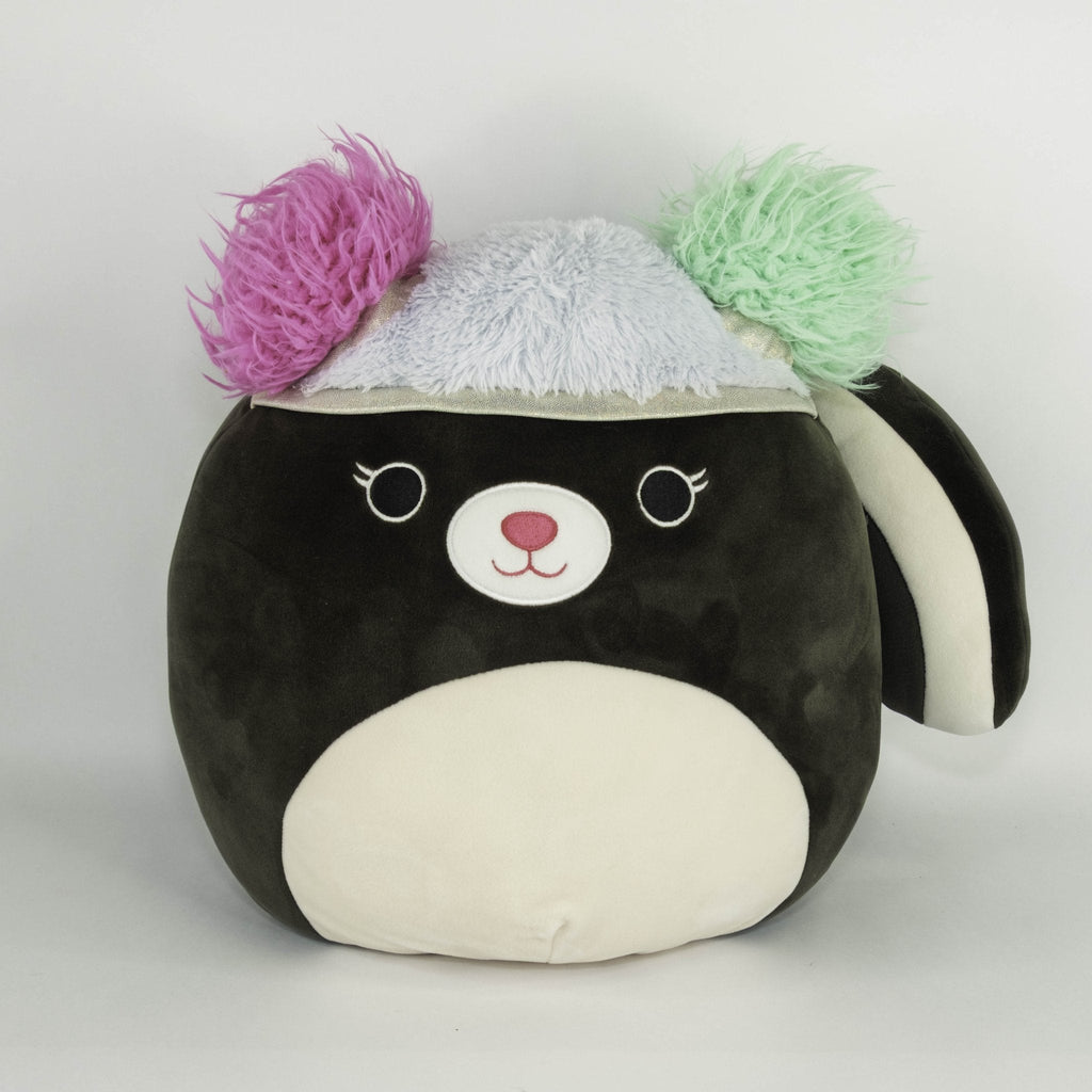 BOGO! Large Squishy Cuddlers Super Soft Plush Pet Toys: Squeak & NO Squeak