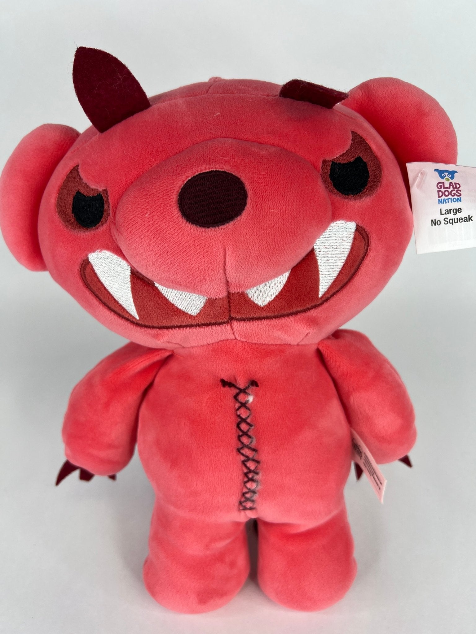 BOGO! Large Squishy Cuddlers Super Soft Plush Pet Toys: Squeak & NO Squeak