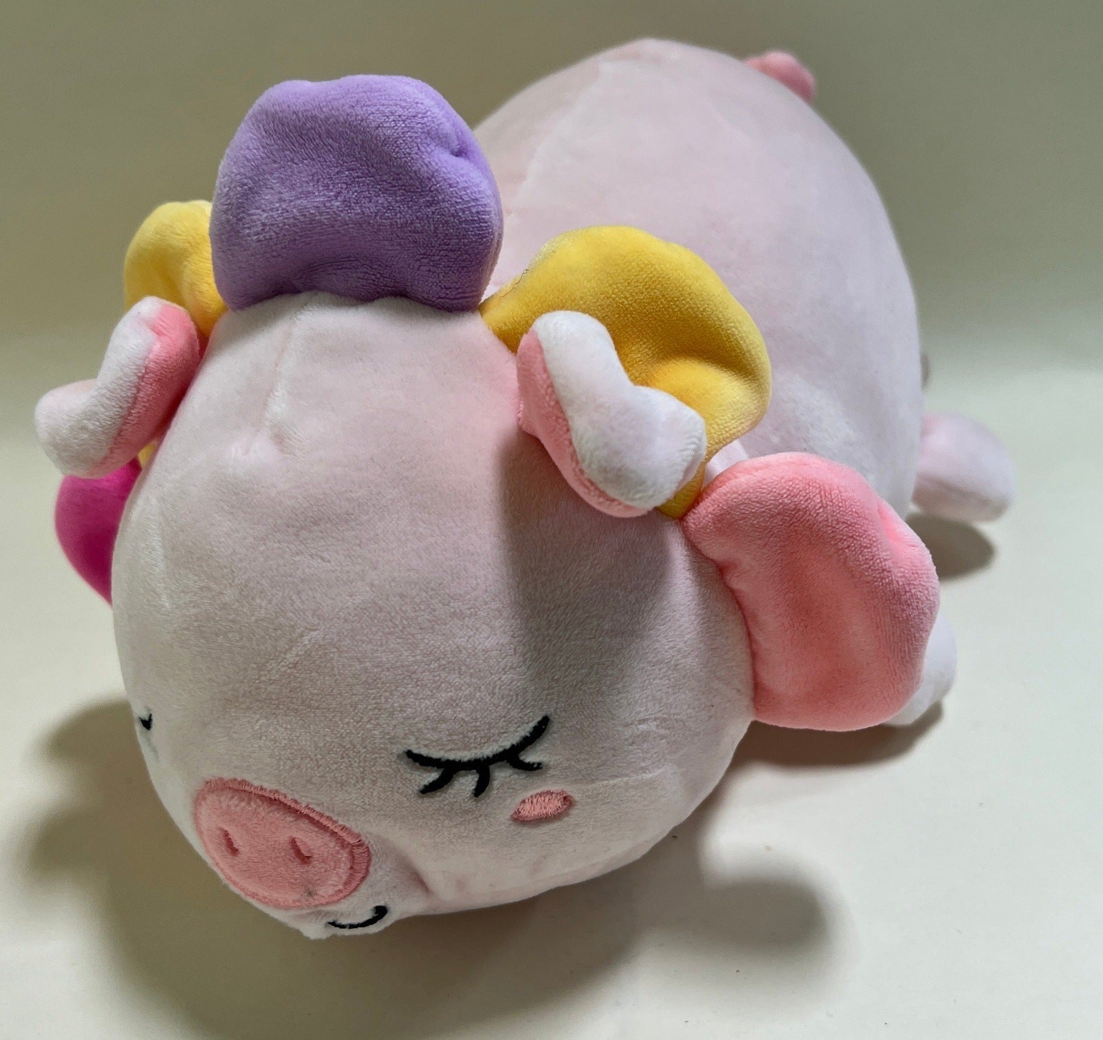 BOGO! Large Squishy Cuddlers Super Soft Plush Pet Toys: Squeak & NO Squeak
