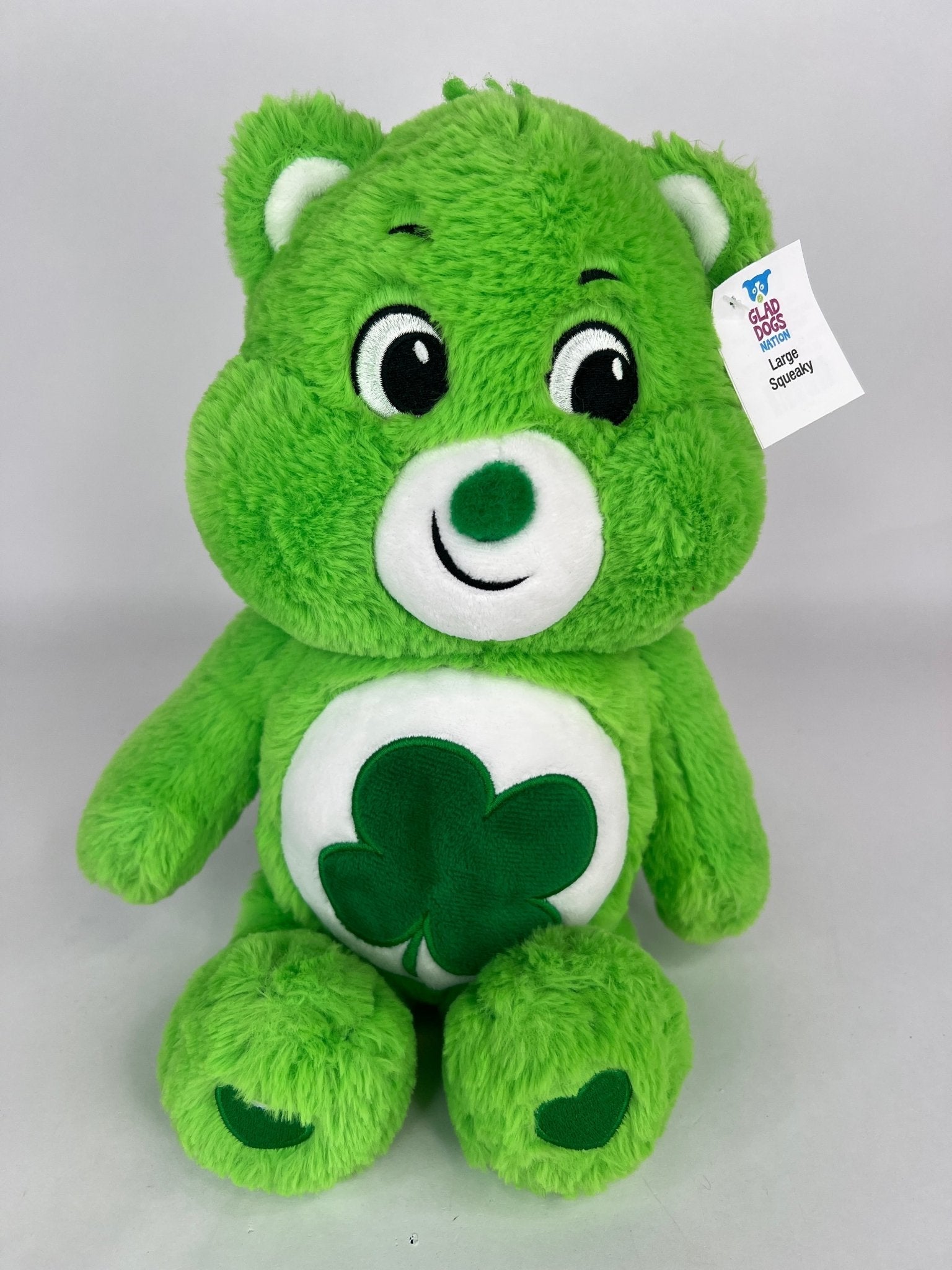 Care Bears Squeaky & NO Squeak Dog Toys Upcycled Plush