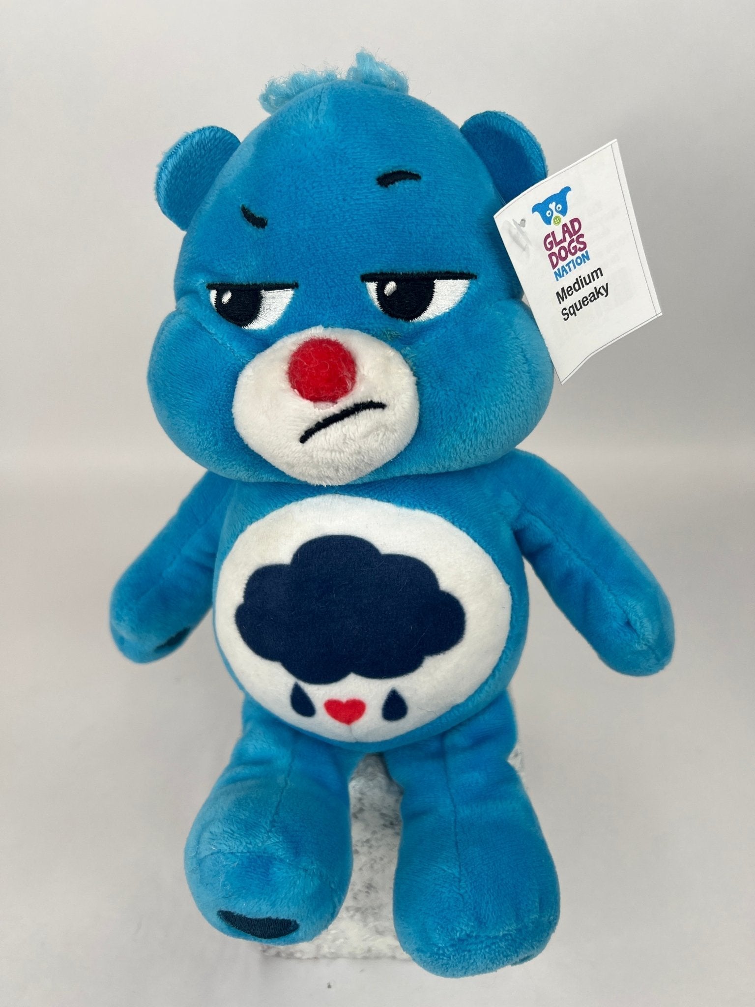 Care Bears Squeaky & NO Squeak Dog Toys Upcycled Plush
