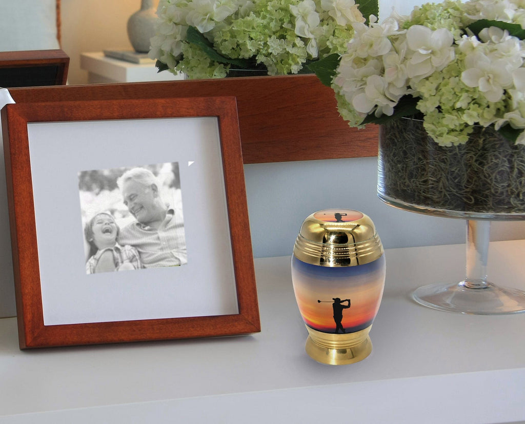 Fairway to Heaven Golf Extra Large Urn or Companion Urn – Extra Large Urns for Human Ashes | XL Urn & XXL Urn