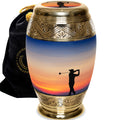 Fairway to Heaven Golf Extra Large Urn or Companion Urn – Extra Large Urns for Human Ashes | XL Urn & XXL Urn