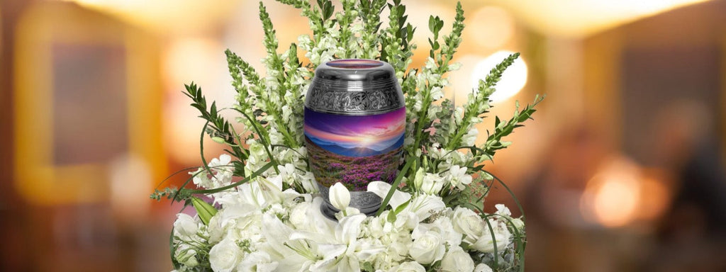 Heaven on Earth Extra Large Urn or Companion Urn – Extra Large Urns for Human Ashes | XL Urn & XXL Urn