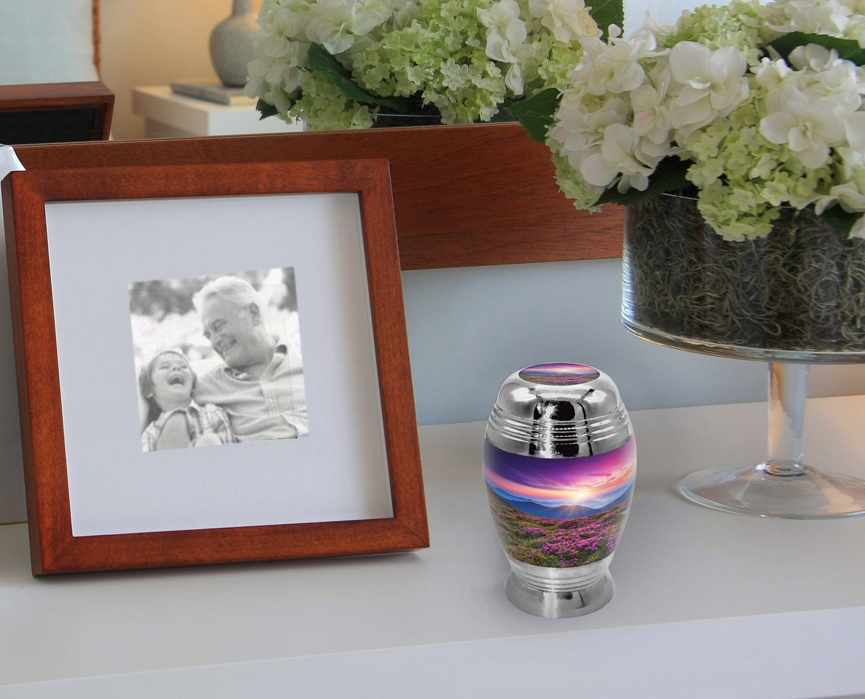 Heaven on Earth Extra Large Urn or Companion Urn – Extra Large Urns for Human Ashes | XL Urn & XXL Urn