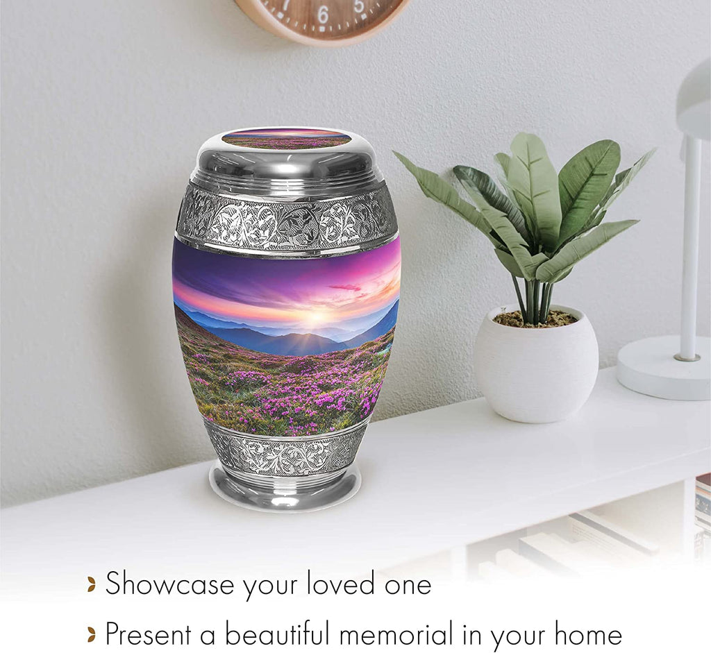 Heaven on Earth Extra Large Urn or Companion Urn – Extra Large Urns for Human Ashes | XL Urn & XXL Urn