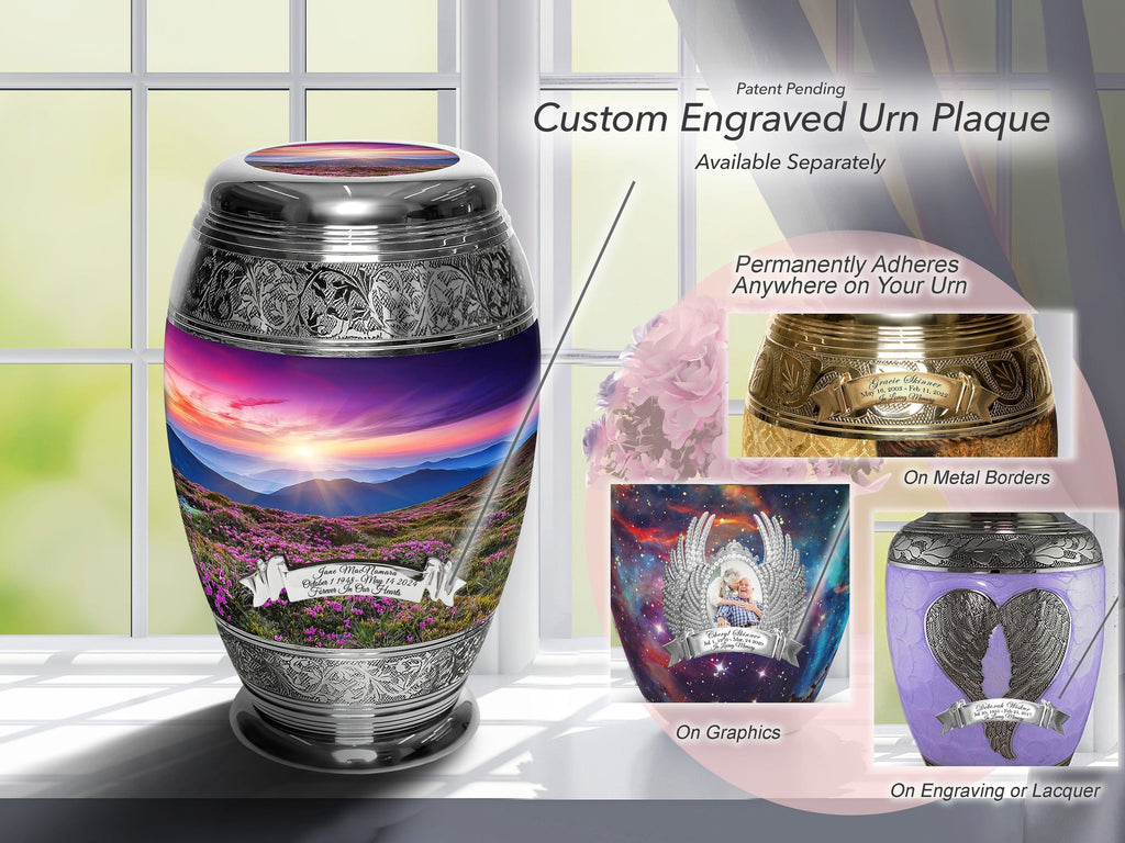 Heaven on Earth Extra Large Urn or Companion Urn – Extra Large Urns for Human Ashes | XL Urn & XXL Urn