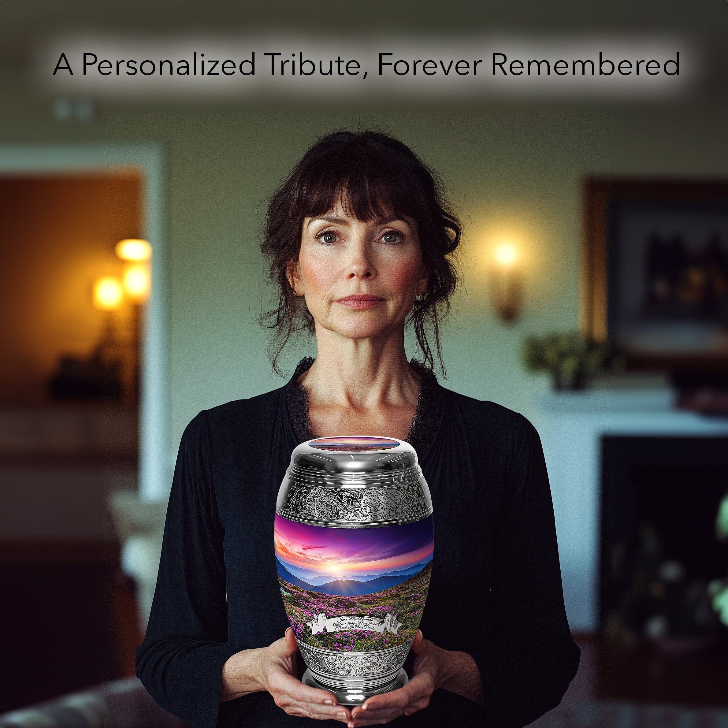 Heaven on Earth Extra Large Urn or Companion Urn – Extra Large Urns for Human Ashes | XL Urn & XXL Urn