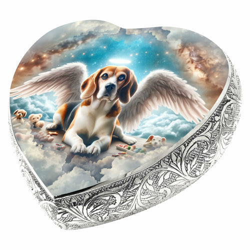 Beagle Dog Urn - Heavenly Splendor Urn for Dog Ashes