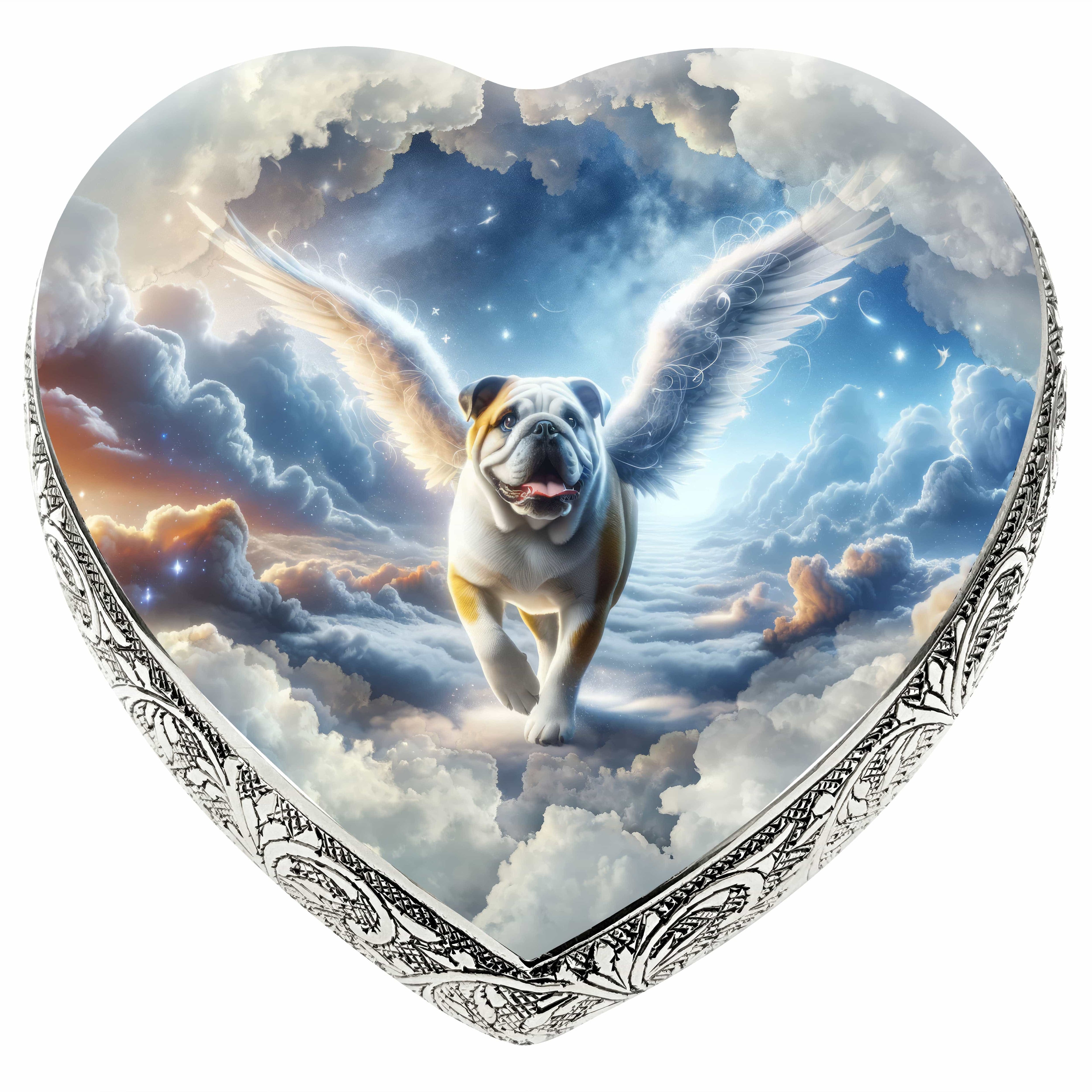 Bulldog Dog Urn - Cosmic Chorus Urn for Dog Ashes