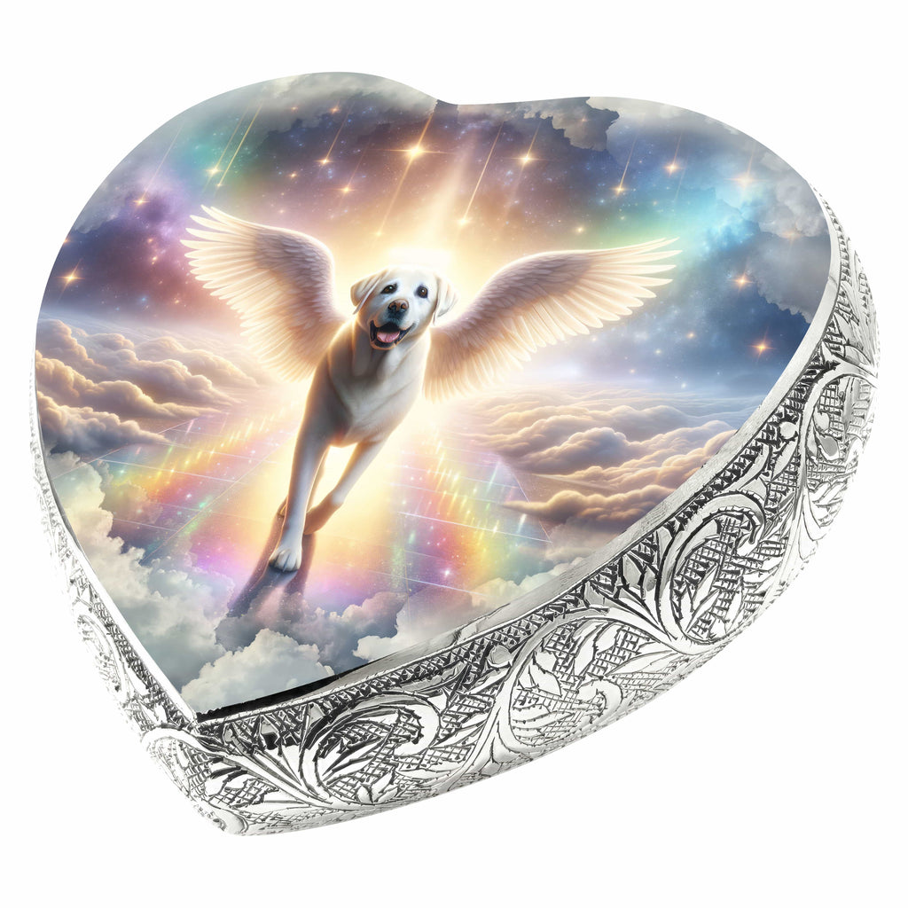 Labrador Retriever Dog Urn - Rainbow Arc Urn for Dog Ashes