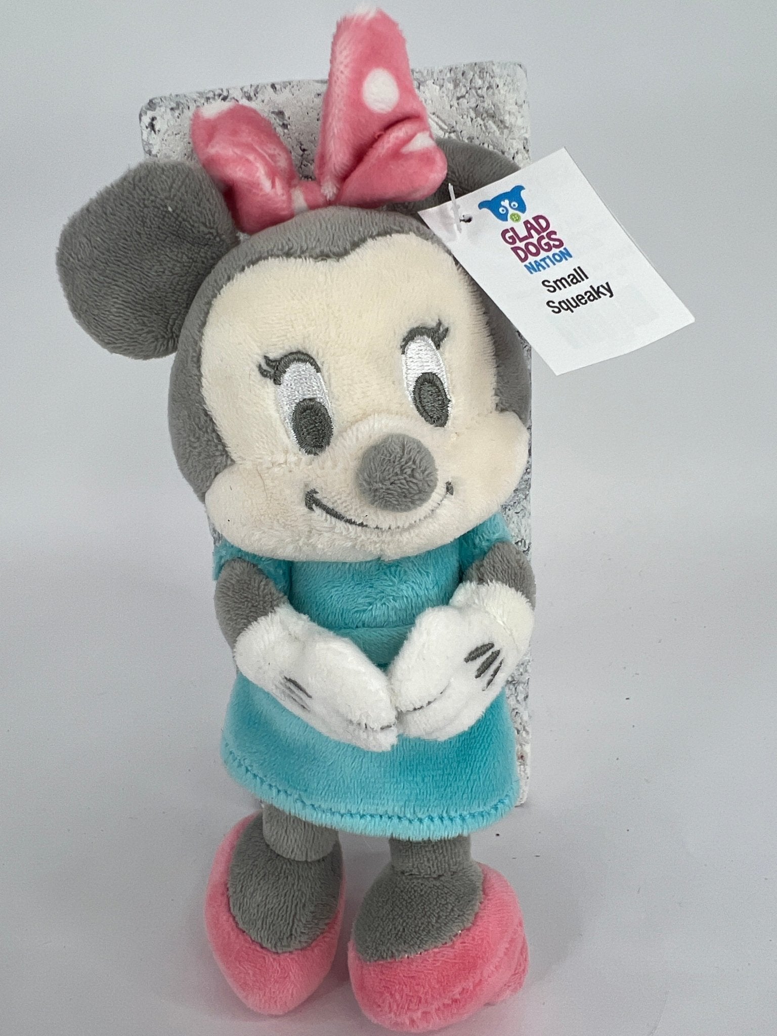 Minnie Mouse Stuffed Dog Toys: Squeak & NO Squeak, All Sizes