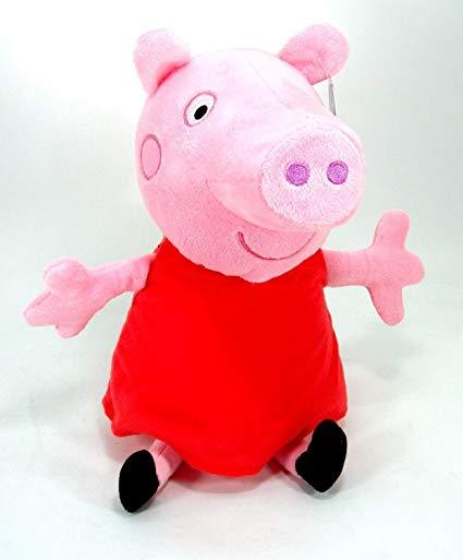 15% OFF! Peppa Pig & Family Squeaky Dog Toys: All Sizes