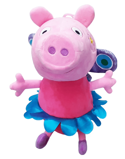 15% OFF! Peppa Pig & Family Squeaky Dog Toys: All Sizes