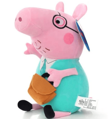 15% OFF! Peppa Pig & Family Squeaky Dog Toys: All Sizes