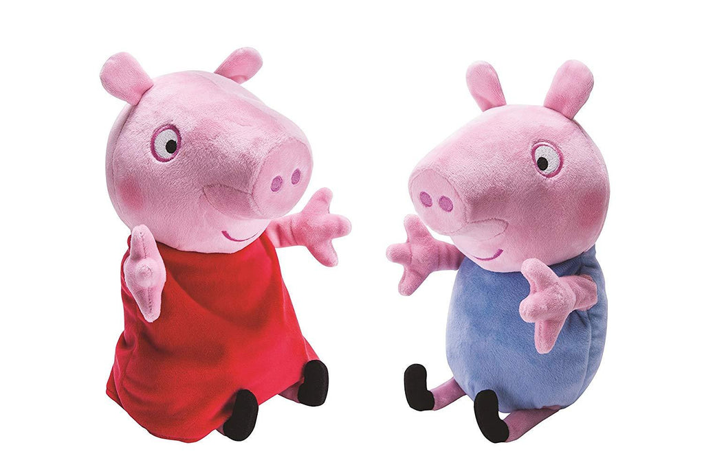 15% OFF! Peppa Pig & Family Squeaky Dog Toys: All Sizes