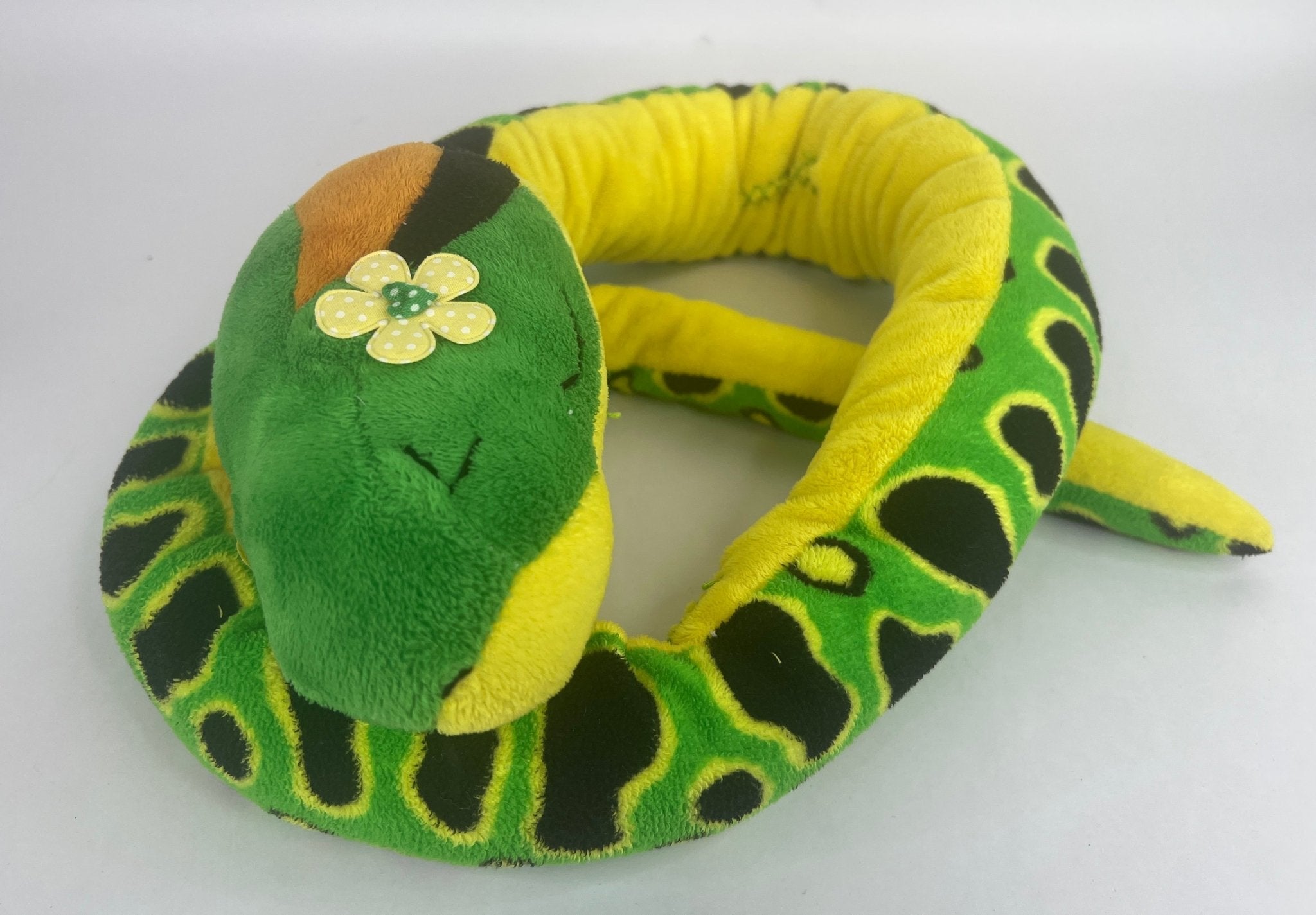 Stuffed & Squeaky Snakes Multiple Squeaker Dog Toys
