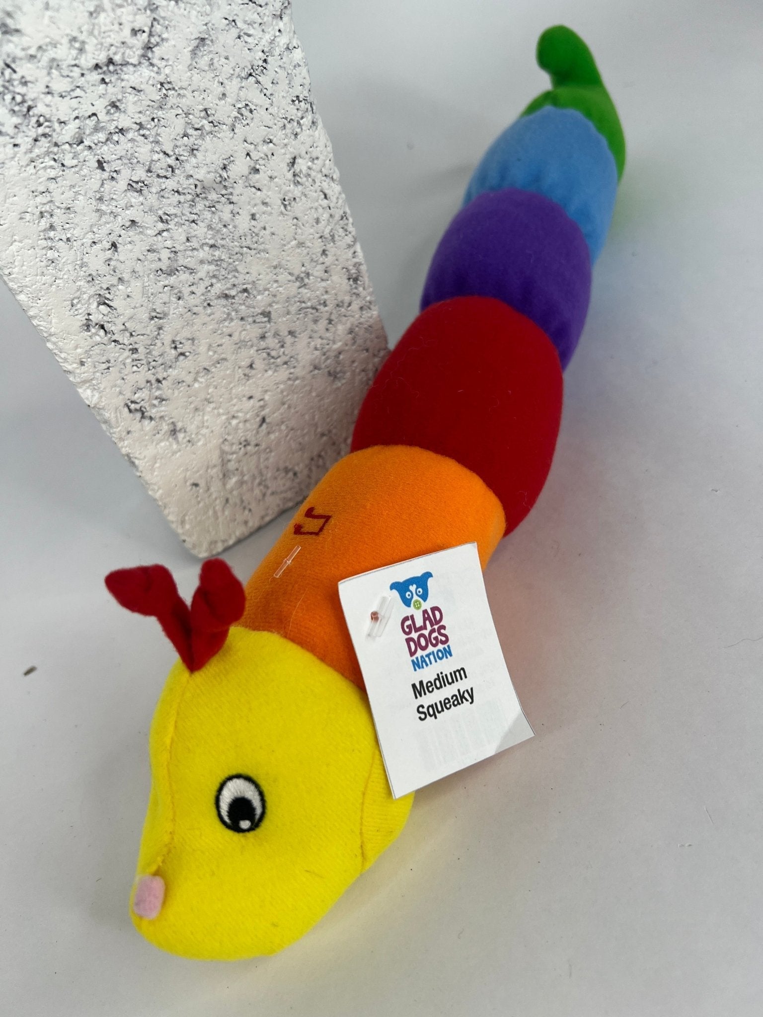 Stuffed & Squeaky Snakes Multiple Squeaker Dog Toys