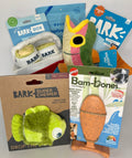 Super Chewer Fish Story Dog Gift Basket, New Puppy Gift Basket / Toys, Chew, Treats