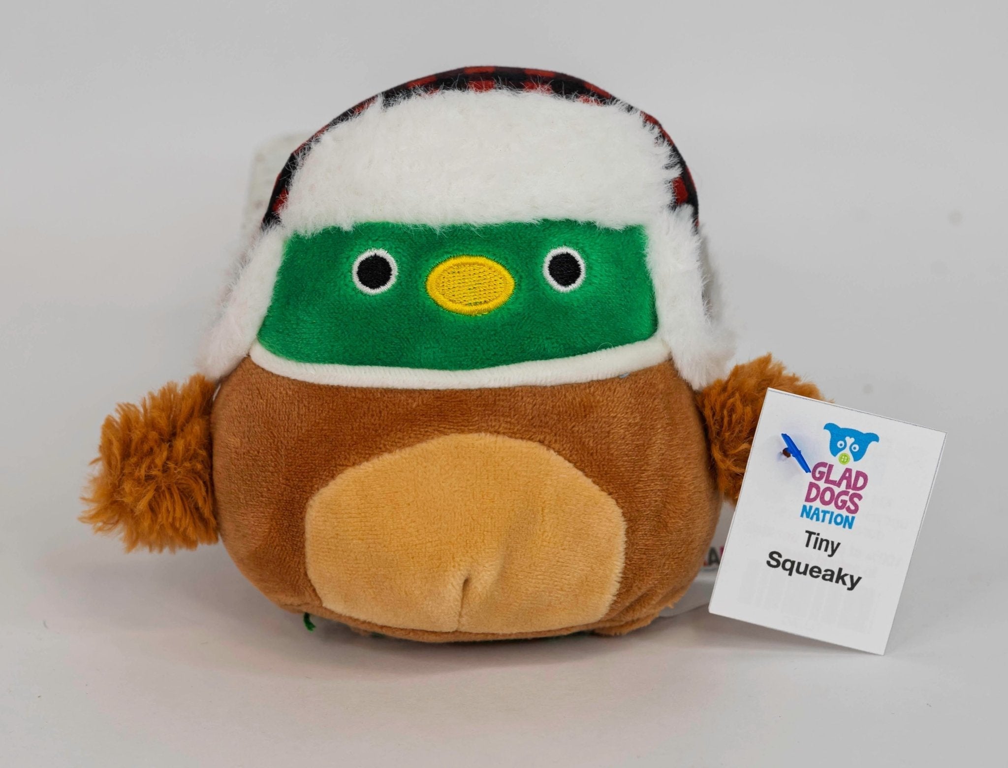 Tiny Stuffed & SQUEAKY Plush Holiday Dog & Cat Toys
